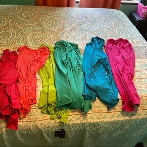 Lot of 6 long sleeve med couture and wonder wink tops